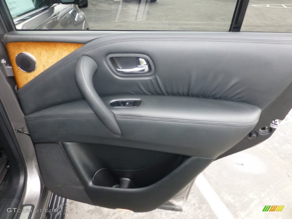 2011 QX 56 4WD - Platinum Graphite / Graphite photo #24