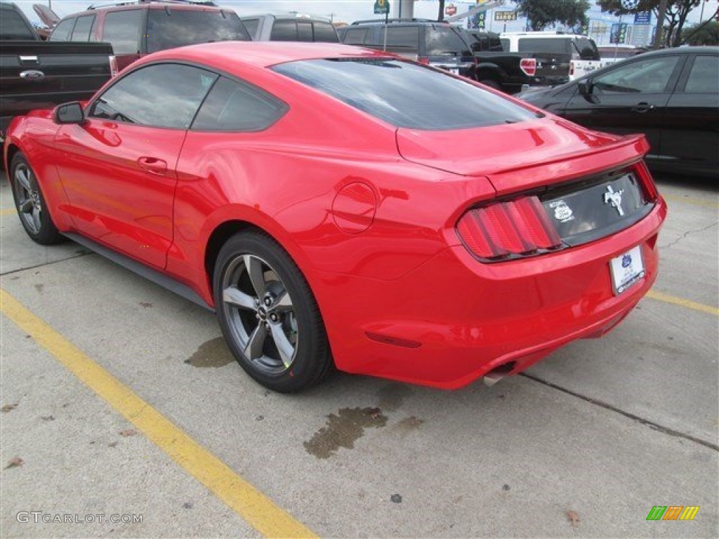 2015 Mustang V6 Coupe - Race Red / Ebony photo #16