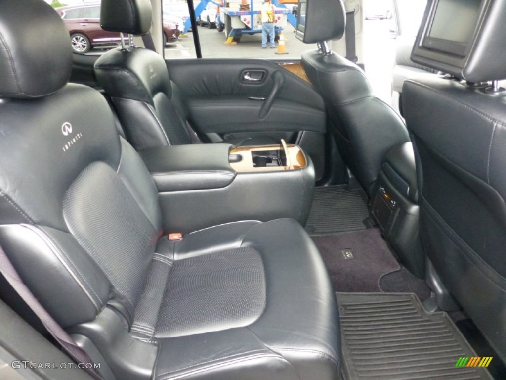 2011 QX 56 4WD - Platinum Graphite / Graphite photo #25