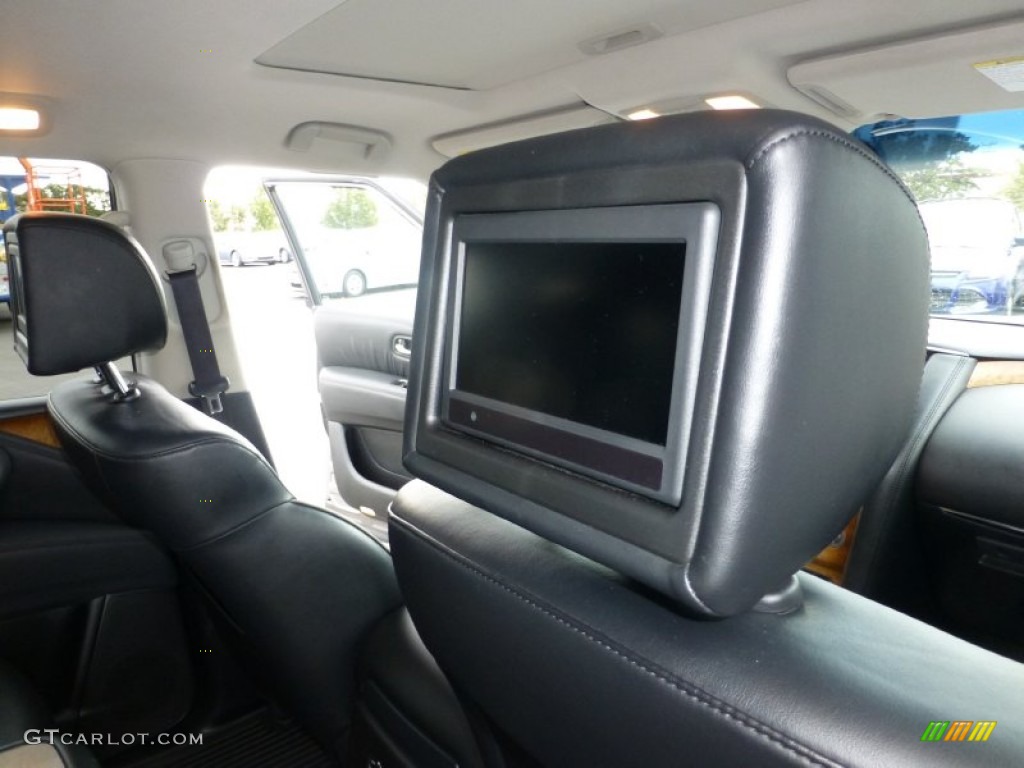 2011 QX 56 4WD - Platinum Graphite / Graphite photo #28