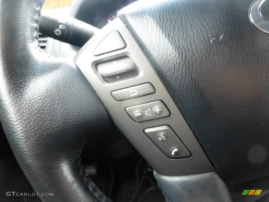 2011 QX 56 4WD - Platinum Graphite / Graphite photo #33