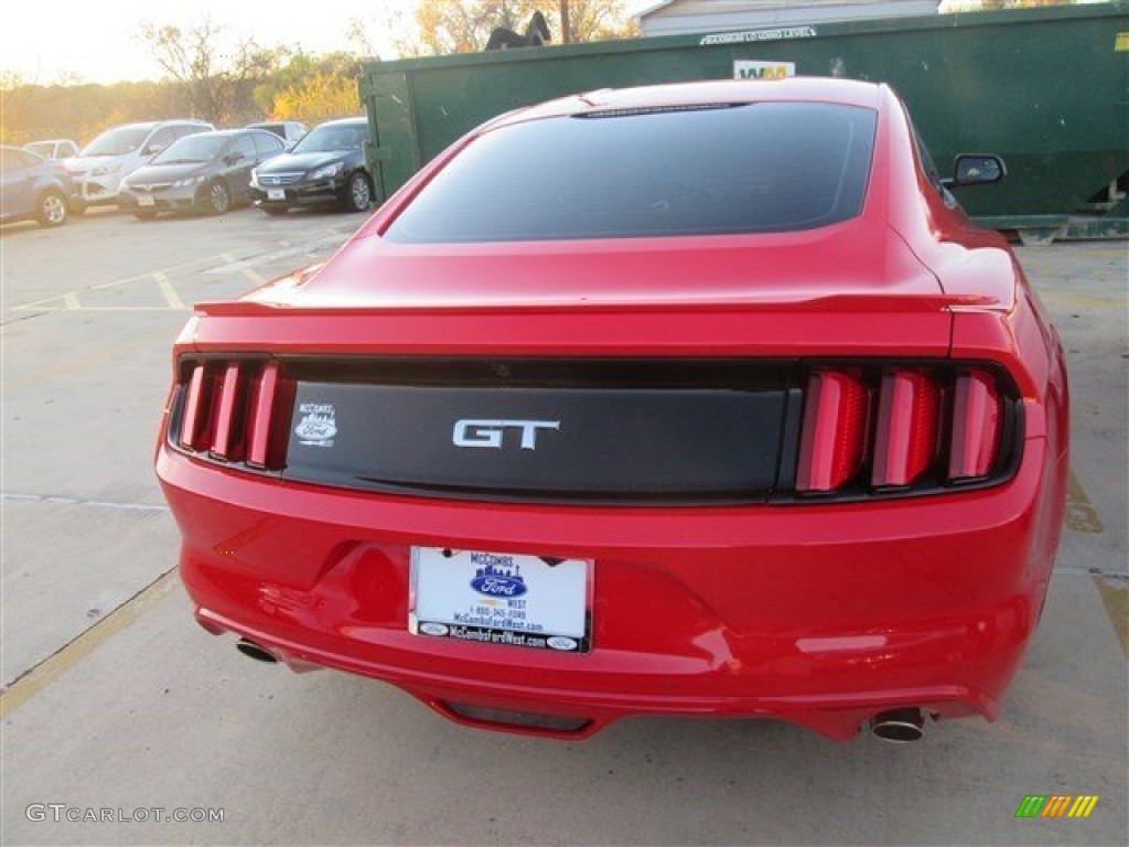 2015 Mustang GT Coupe - Race Red / Ebony photo #8