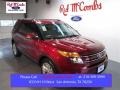 2015 Ruby Red Ford Explorer Limited  photo #1