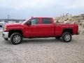 2015 Fire Red GMC Sierra 2500HD SLE Crew Cab 4x4  photo #3