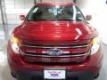 2015 Ruby Red Ford Explorer Limited  photo #2