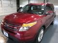 2015 Ruby Red Ford Explorer Limited  photo #3