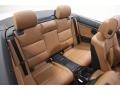 Saddle Brown Dakota Leather Rear Seat Photo for 2011 BMW 3 Series #100084636