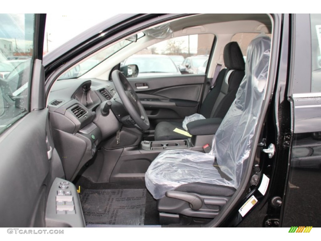 2015 CR-V LX AWD - Crystal Black Pearl / Black photo #3