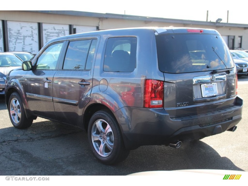 2015 Pilot EX-L 4WD - Modern Steel Metallic / Gray photo #2