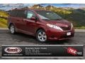 Salsa Red Pearl 2015 Toyota Sienna LE