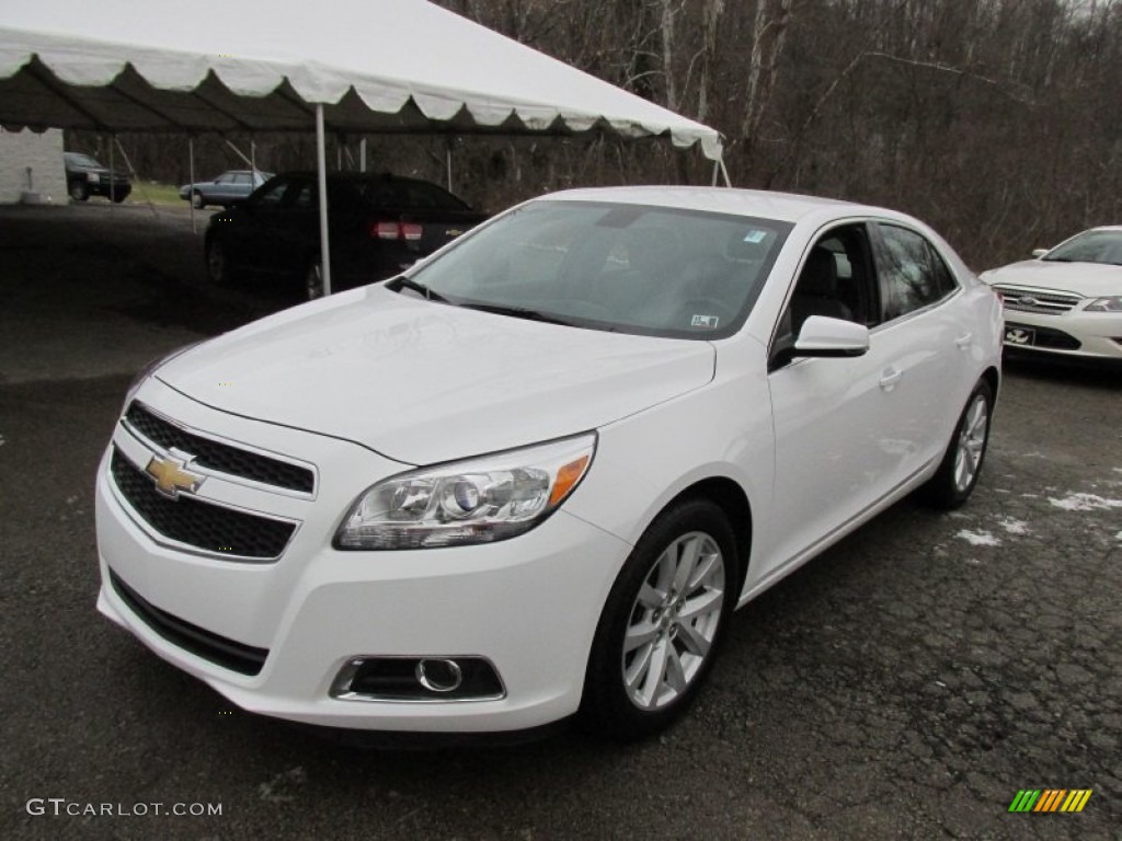 Summit White 2013 Chevrolet Malibu LT Exterior Photo #100088017