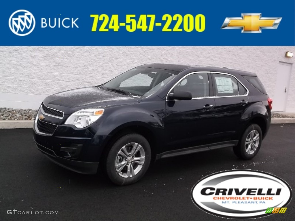 2015 Equinox LS AWD - Blue Velvet Metallic / Jet Black photo #1