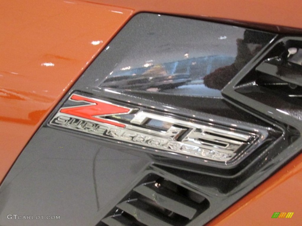 2015 Corvette Z06 Coupe - Daytona Sunrise Orange Metallic / Jet Black photo #5