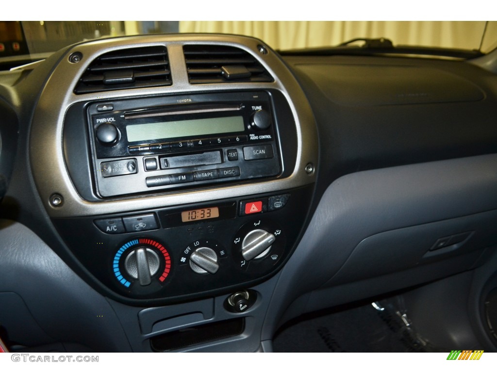 2003 RAV4  - Graphite Gray Pearl / Gray photo #21