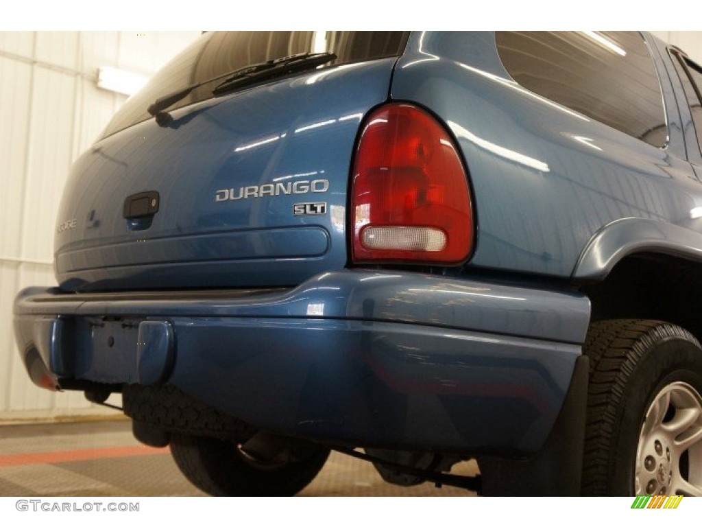 2003 Durango SLT 4x4 - Atlantic Blue Pearlcoat / Dark Slate Gray photo #50