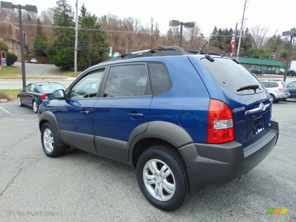 2006 Tucson GLS V6 4x4 - Nautical Blue Metallic / Gray photo #5