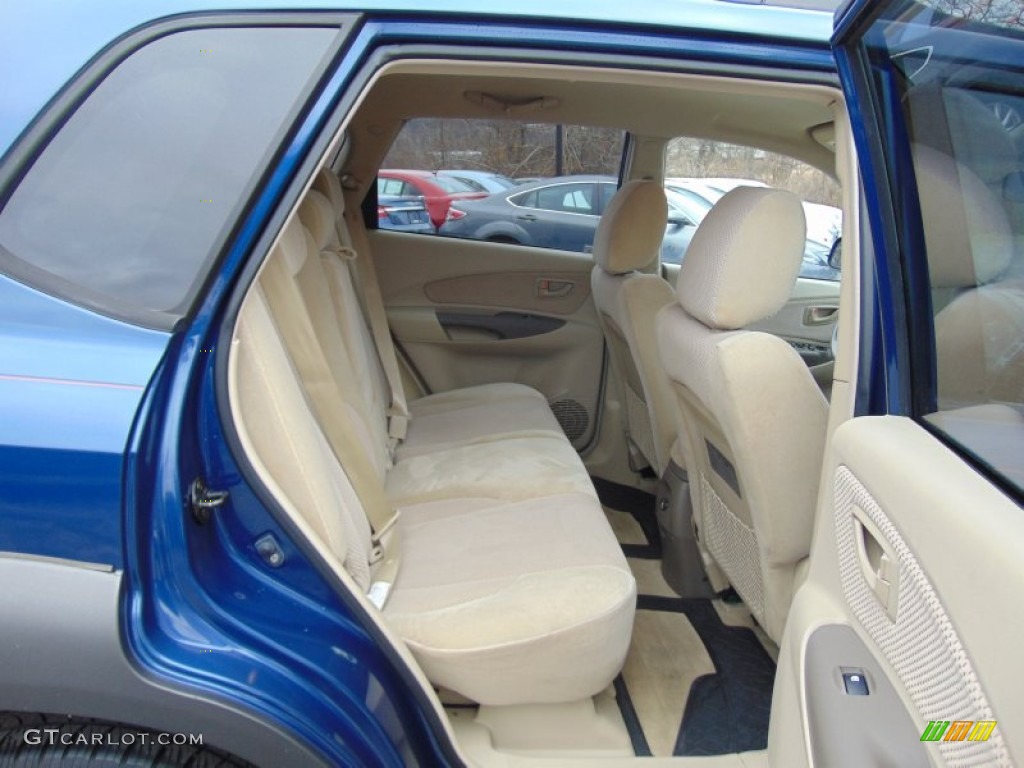 2006 Tucson GLS V6 4x4 - Nautical Blue Metallic / Gray photo #17