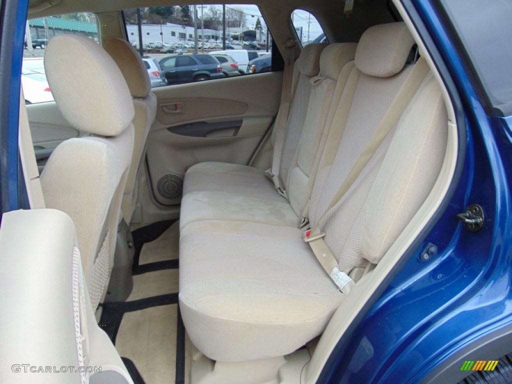 2006 Tucson GLS V6 4x4 - Nautical Blue Metallic / Gray photo #18