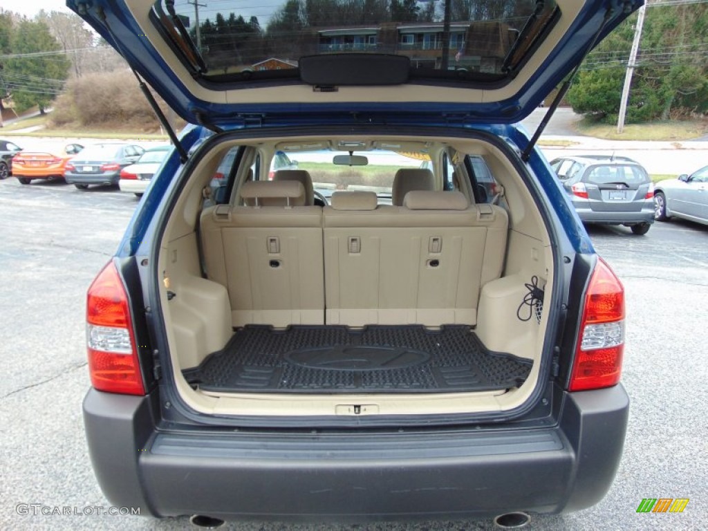 2006 Tucson GLS V6 4x4 - Nautical Blue Metallic / Gray photo #19
