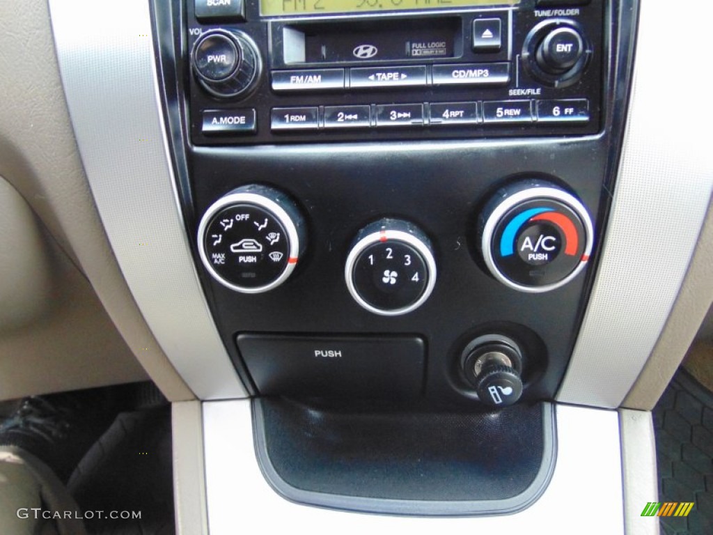 2006 Tucson GLS V6 4x4 - Nautical Blue Metallic / Gray photo #22