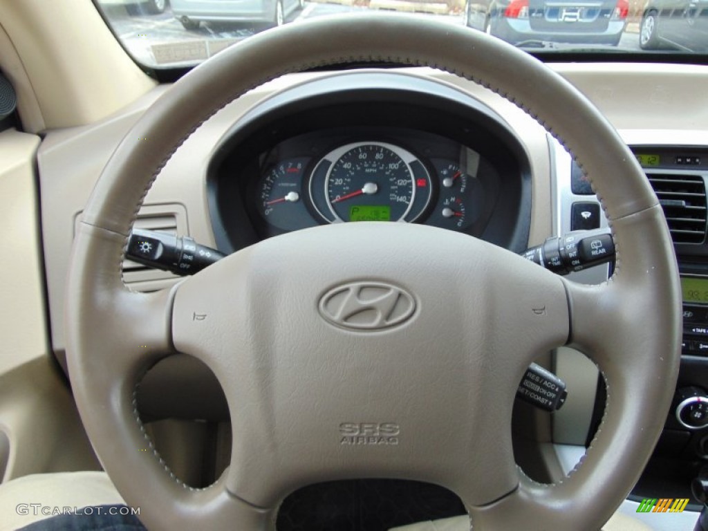 2006 Tucson GLS V6 4x4 - Nautical Blue Metallic / Gray photo #24