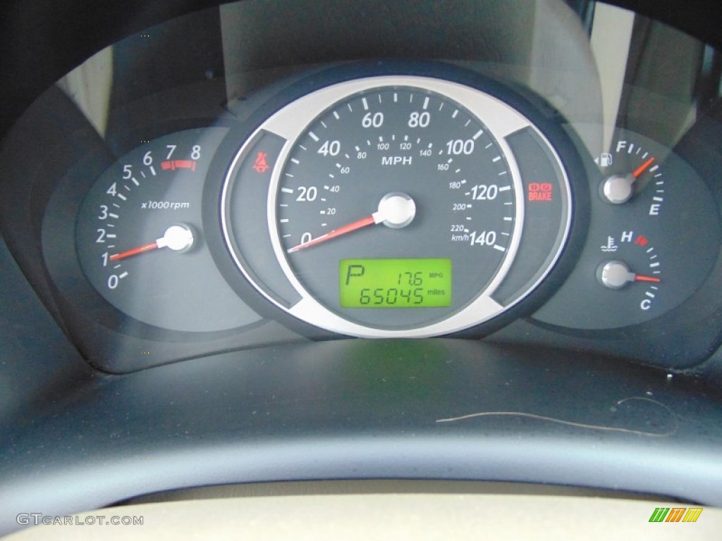 2006 Tucson GLS V6 4x4 - Nautical Blue Metallic / Gray photo #25