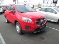 2015 Blaze Red Chevrolet Trax LT AWD #100069507