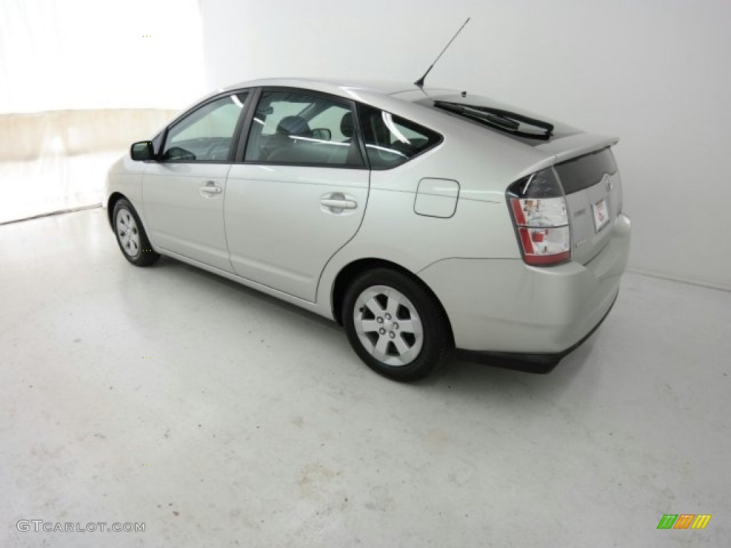 2005 Prius Hybrid - Millenium Silver Metallic / Gray/Burgundy photo #11