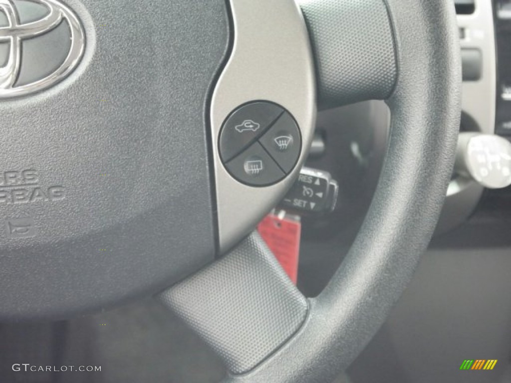 2005 Prius Hybrid - Millenium Silver Metallic / Gray/Burgundy photo #29