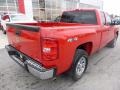 2010 Victory Red Chevrolet Silverado 1500 Extended Cab 4x4  photo #3