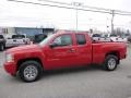 2010 Victory Red Chevrolet Silverado 1500 Extended Cab 4x4  photo #7