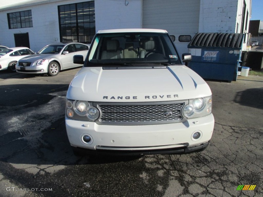 2007 Range Rover Supercharged - Chawton White / Ivory/Black photo #16