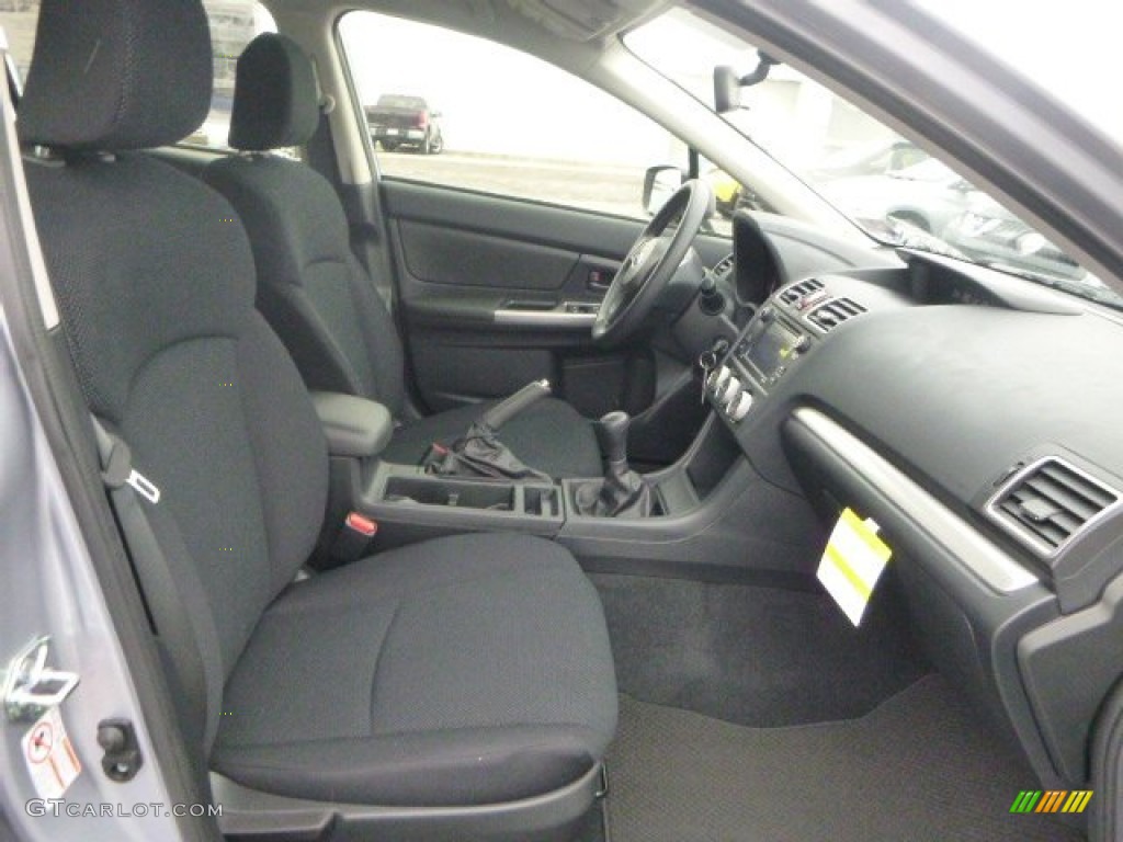 Black Interior 2015 Subaru Impreza 2.0i 5 Door Photo #100101752