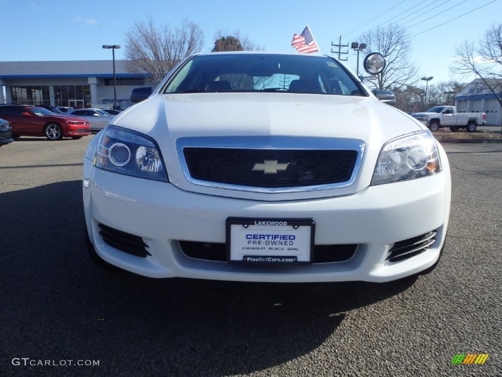 2014 Caprice Police Sedan - White / Black photo #2