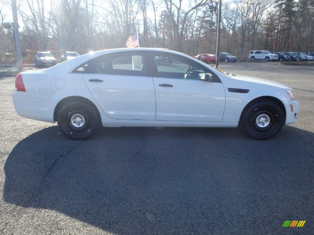 2014 Caprice Police Sedan - White / Black photo #4