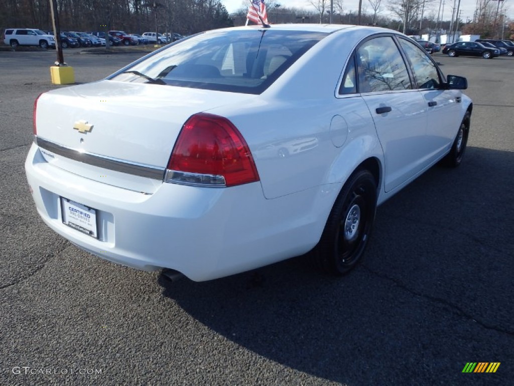 2014 Caprice Police Sedan - White / Black photo #5