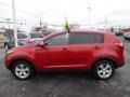 2012 Signal Red Kia Sportage LX AWD  photo #2