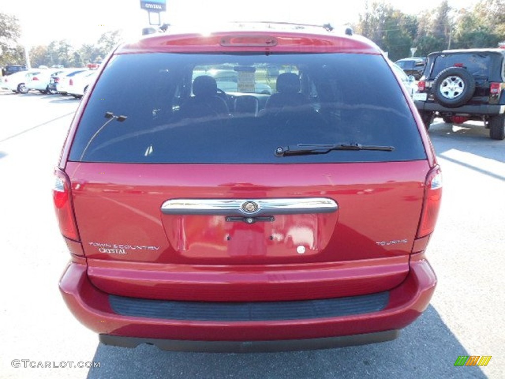 2006 Town & Country Touring - Inferno Red Pearl / Medium Slate Gray photo #9