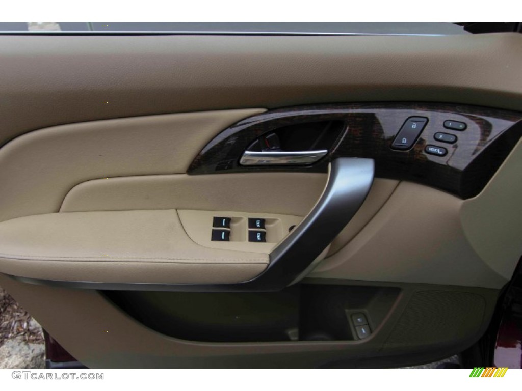 2013 MDX SH-AWD Technology - Dark Cherry Pearl / Parchment photo #9