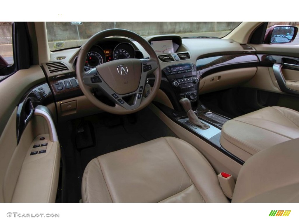 2013 MDX SH-AWD Technology - Dark Cherry Pearl / Parchment photo #11