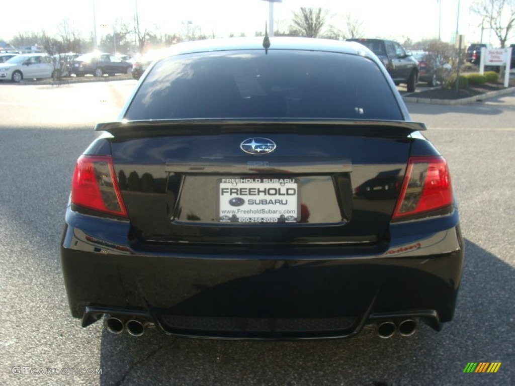 2012 Impreza WRX 4 Door - Dark Gray Metallic / WRX Carbon Black photo #5