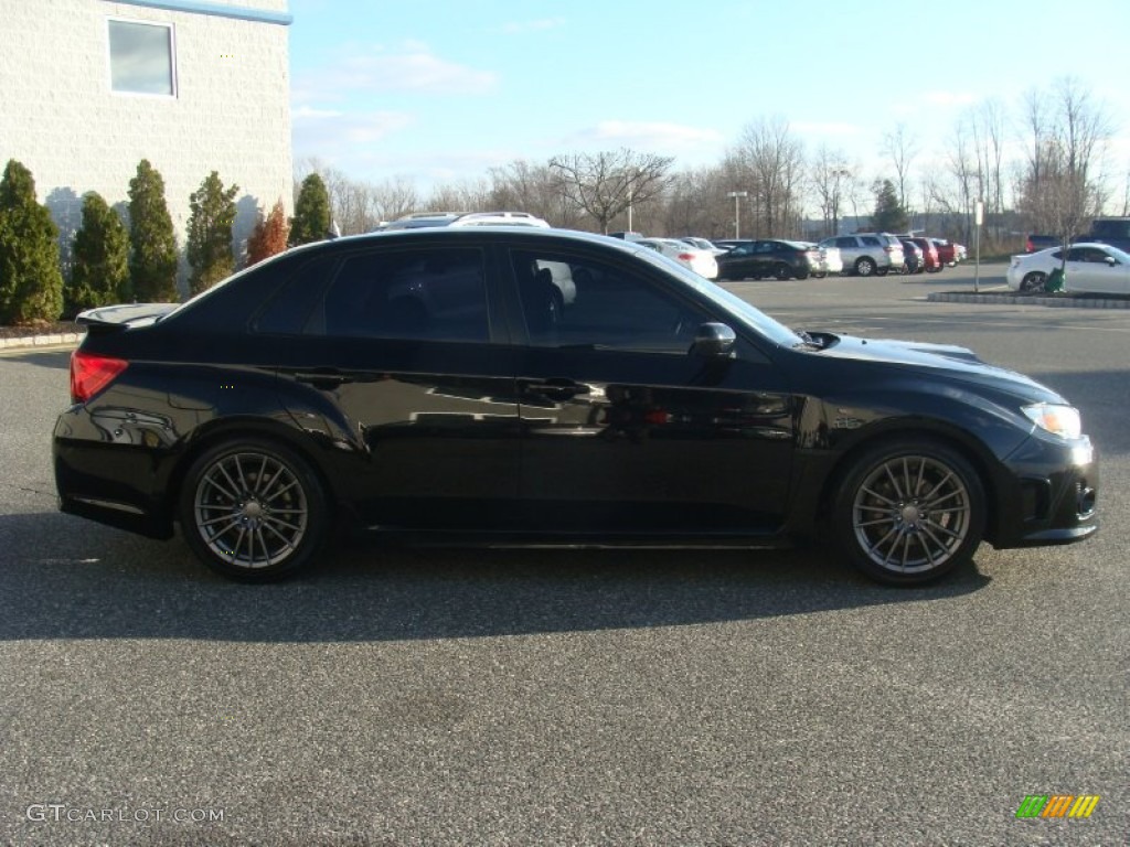 2012 Impreza WRX 4 Door - Dark Gray Metallic / WRX Carbon Black photo #7