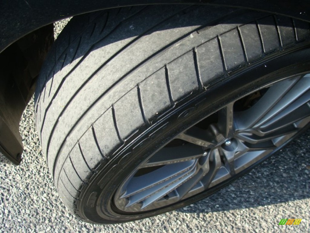 2012 Impreza WRX 4 Door - Dark Gray Metallic / WRX Carbon Black photo #9
