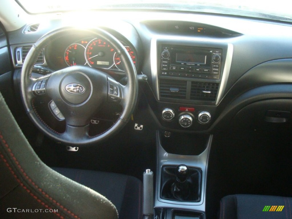 2012 Impreza WRX 4 Door - Dark Gray Metallic / WRX Carbon Black photo #15