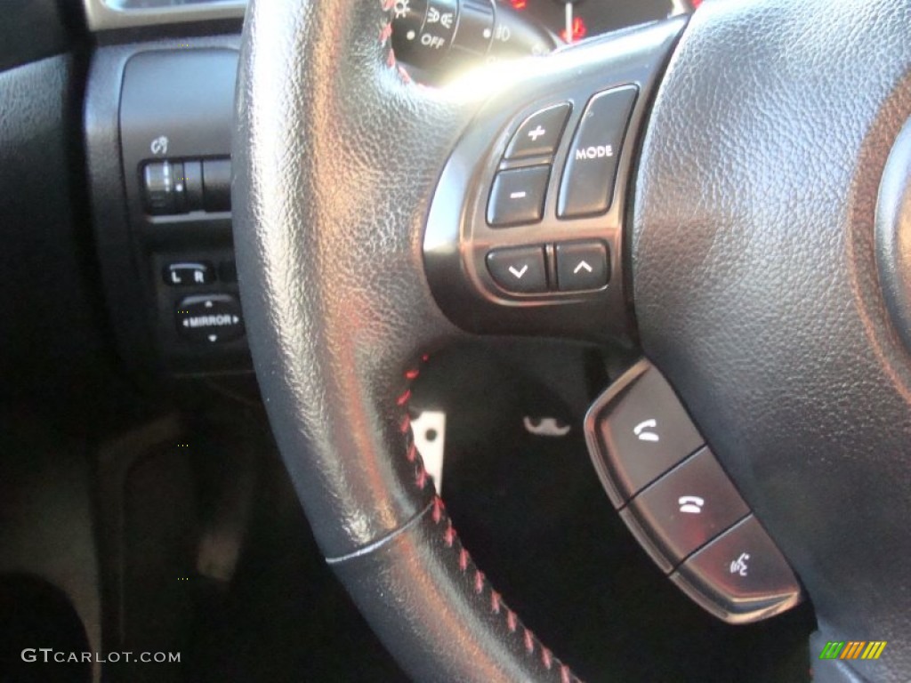 2012 Impreza WRX 4 Door - Dark Gray Metallic / WRX Carbon Black photo #17