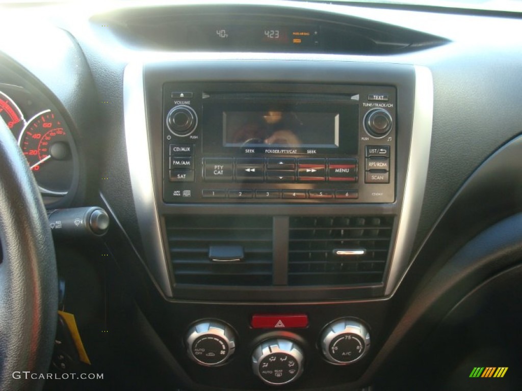 2012 Impreza WRX 4 Door - Dark Gray Metallic / WRX Carbon Black photo #20