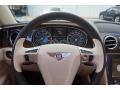 2015 Bentley Flying Spur Linen Interior Steering Wheel Photo
