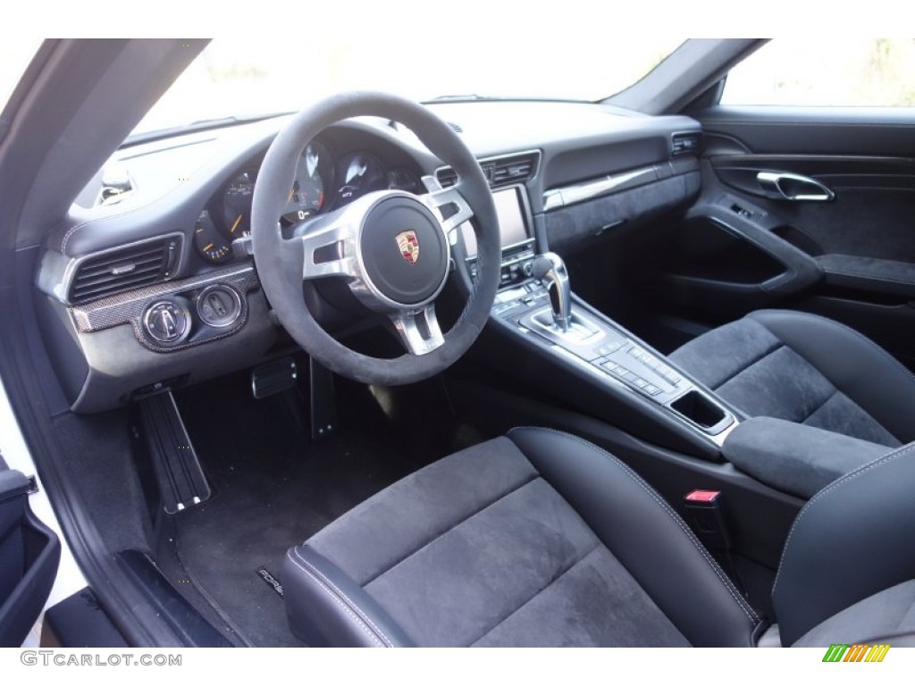 Black Interior 2014 Porsche 911 GT3 Photo #100107869