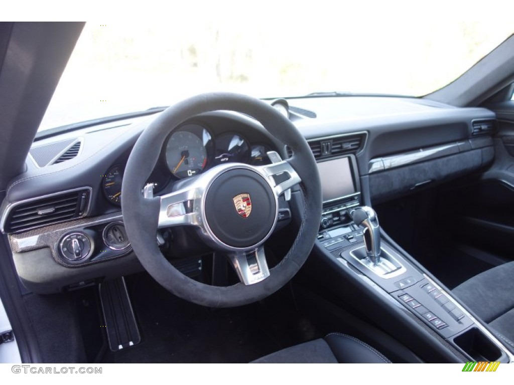 2014 Porsche 911 GT3 Black Dashboard Photo #100108016