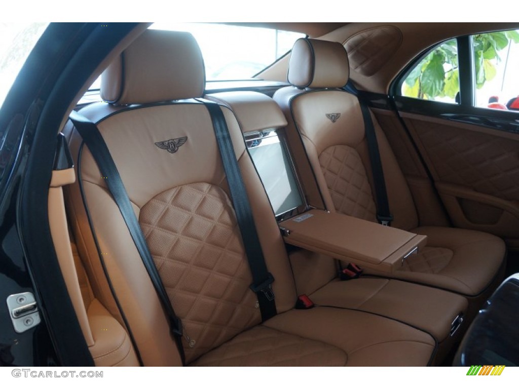 2014 Bentley Mulsanne Standard Mulsanne Model Rear Seat Photo #100109057